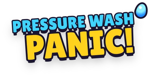 The Pressure Wash Panic title lockup